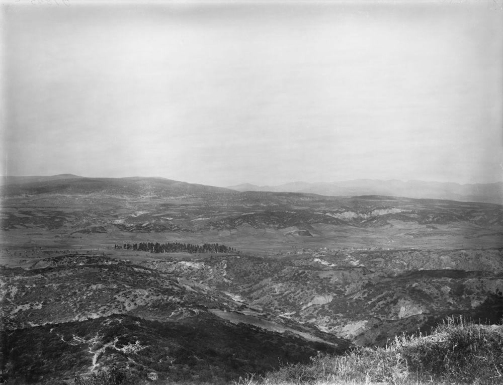 Anafarta taken from Hill 971 looking north. February/March 1919.